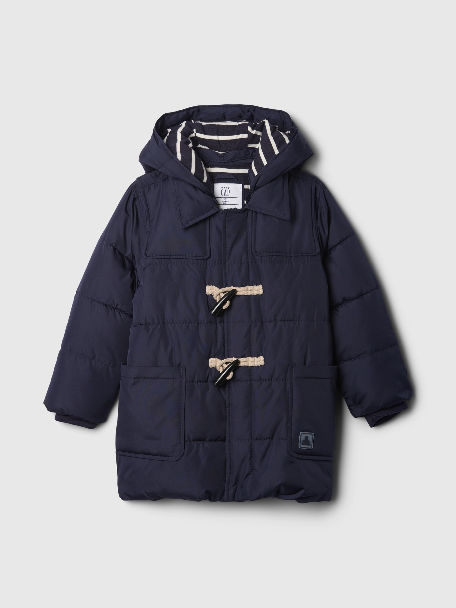 Babygap リサイクル パファー トグルコート