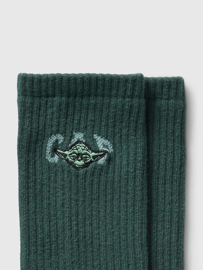 Gap × スター・ウォーズ GAPロゴ クルーソックス-1