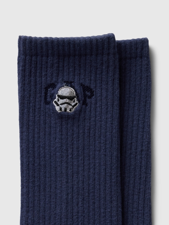 Gap × スター・ウォーズ GAPロゴ クルーソックス-1