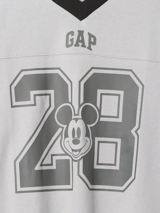 Gap × ディズニー バーシティ GAPロゴTシャツ (キッズ)-2