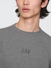 GAPロゴ ワッフルニットTシャツ-3