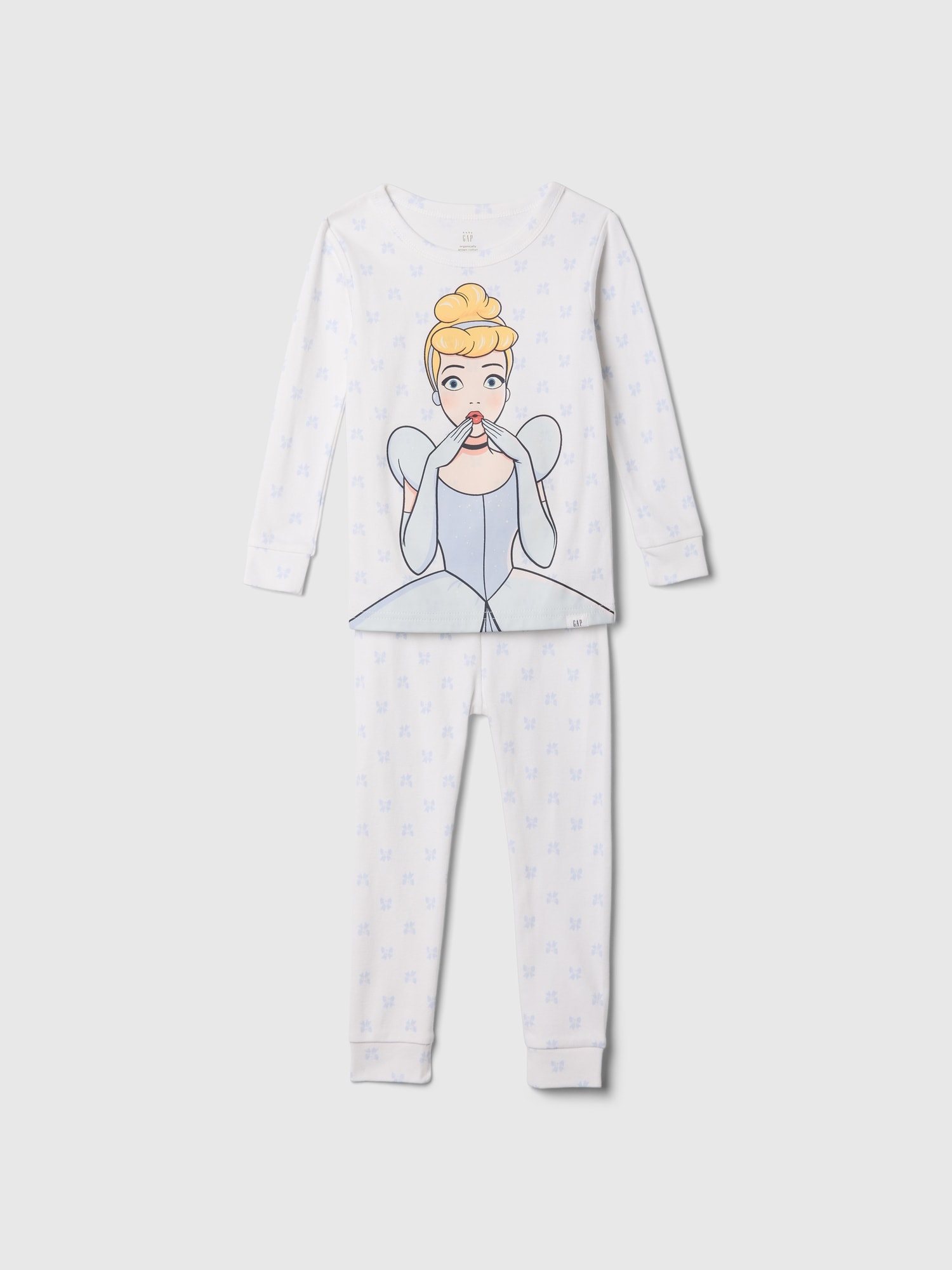 PYJAMA EN COTON BIOLOGIQUE BROSSÉ À MOTIF DE PRINCESSE GAP X DISNEY POUR BÉBÉ