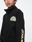 GapKids | スター・ウォーズ™ リラックス 1/4ジップアップ スウェット・トレーナー-3