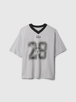 Gap × ディズニー バーシティ GAPロゴTシャツ (キッズ)