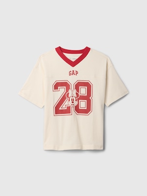 Gap × ディズニー バーシティ GAPロゴTシャツ (キッズ)