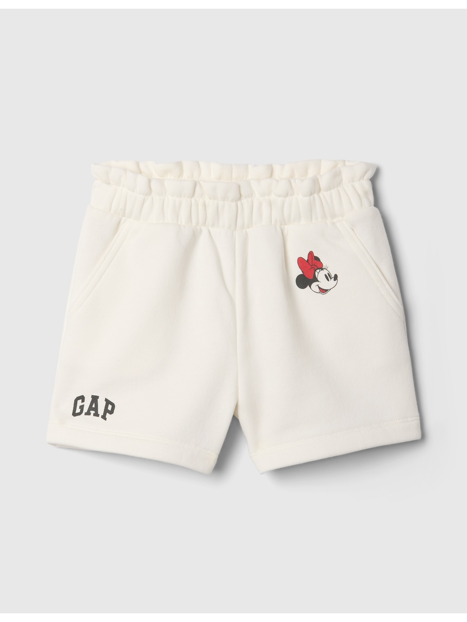 SHORT EN COTON OUATÉ VINTAGEDOUX DE MINNIE MOUSE DE GAP × DISNEY POUR TOUT-PETIT ET BÉBÉ