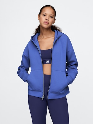 GapFit 2WAY ジップアップパーカー