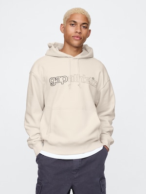 ヴィンテージソフト オーバーサイズ GAP Athleticロゴ パーカー