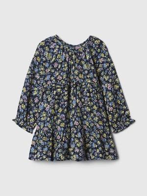 babyGap ラッフルフリル ガーゼ ワンピース