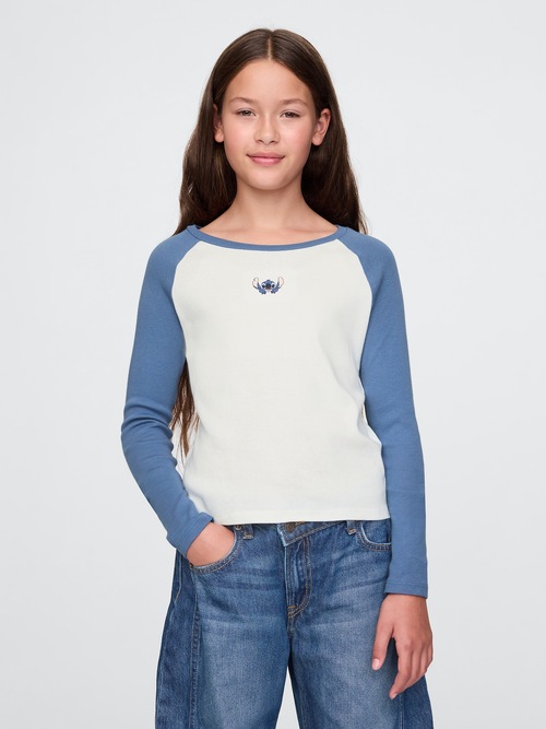Gap × ディズニー ラグラン キャラクターTシャツ (キッズ)