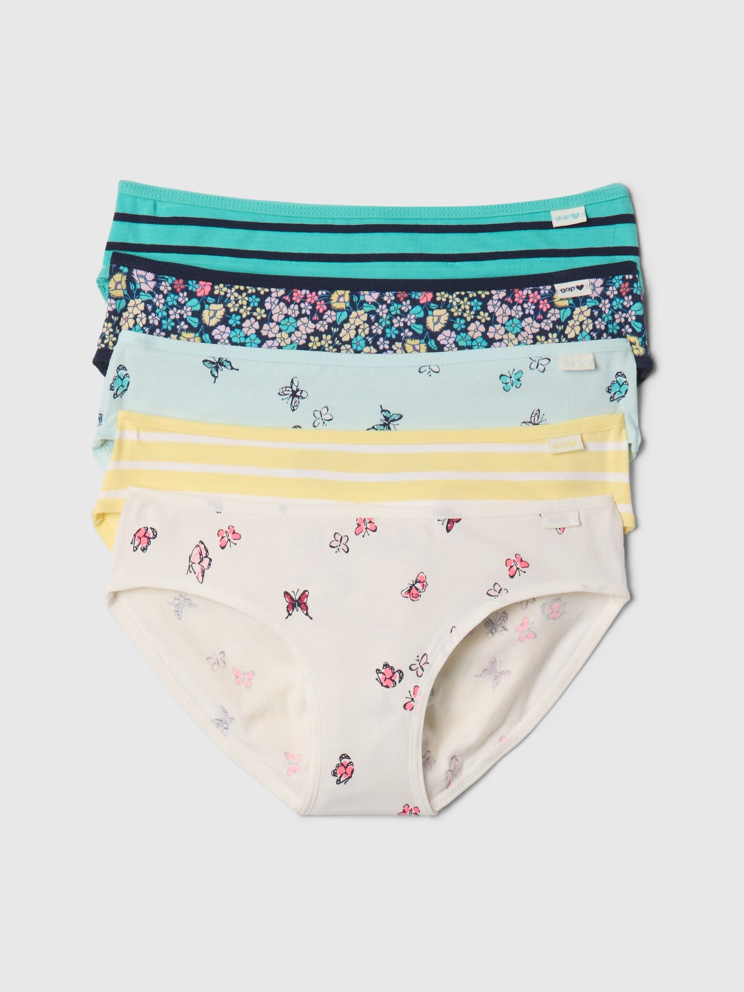 CULOTTE BIKINI POUR ENFANT (PAQUET DE 5)
