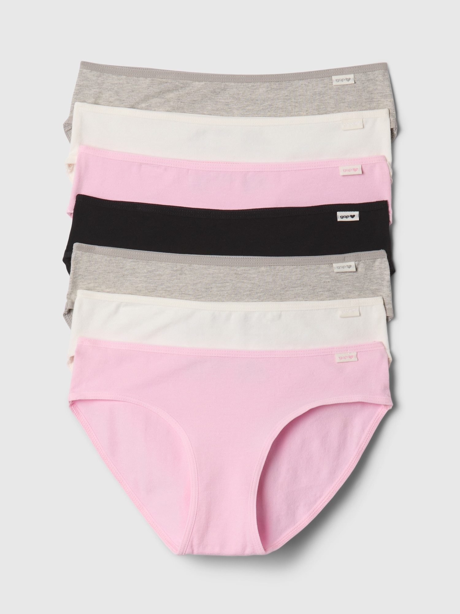 CULOTTE BIKINI POUR ENFANT (PAQUET DE 7)