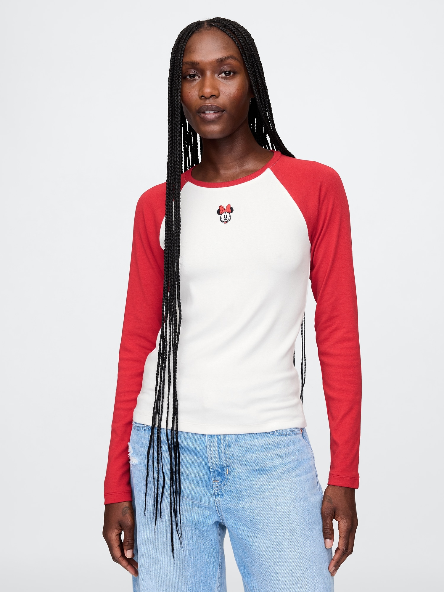 Gap Gap × ディズニー モダン ラグランTシャツ