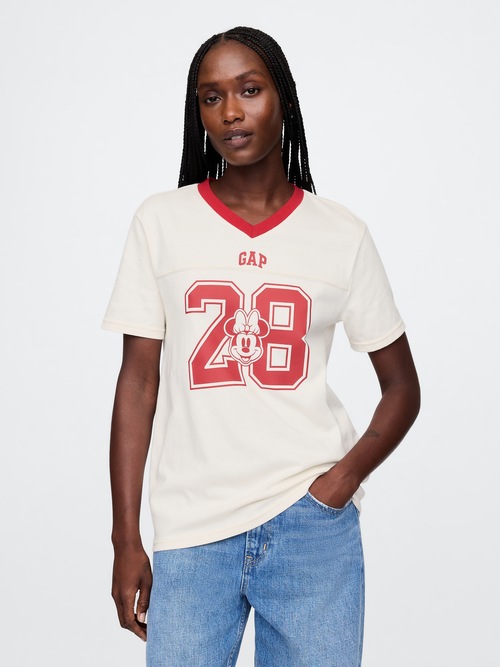 Gap × ディズニー バーシティスタイル GAPロゴTシャツ