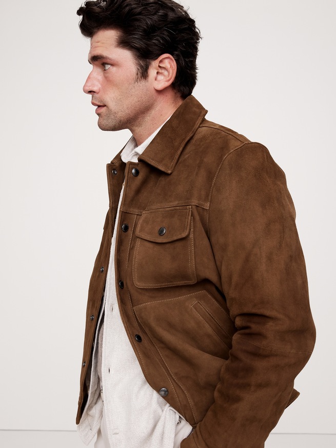 BANANA REPUBLIC スエードジャケット vintage（00年代 BANANA REPUBLIC 