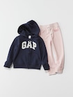 babyGap GAPロゴ ジップアップパーカー-3