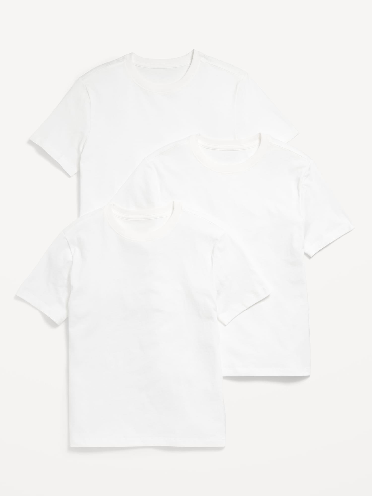 T-SHIRT ULTRA-DOUX RAS DU COU POUR GARÇON (PAQUET DE 3)