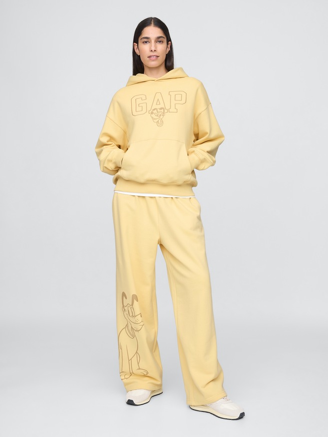 Gap &times; ディズニー オーバーサイズ GAPロゴパーカー (大人)-2