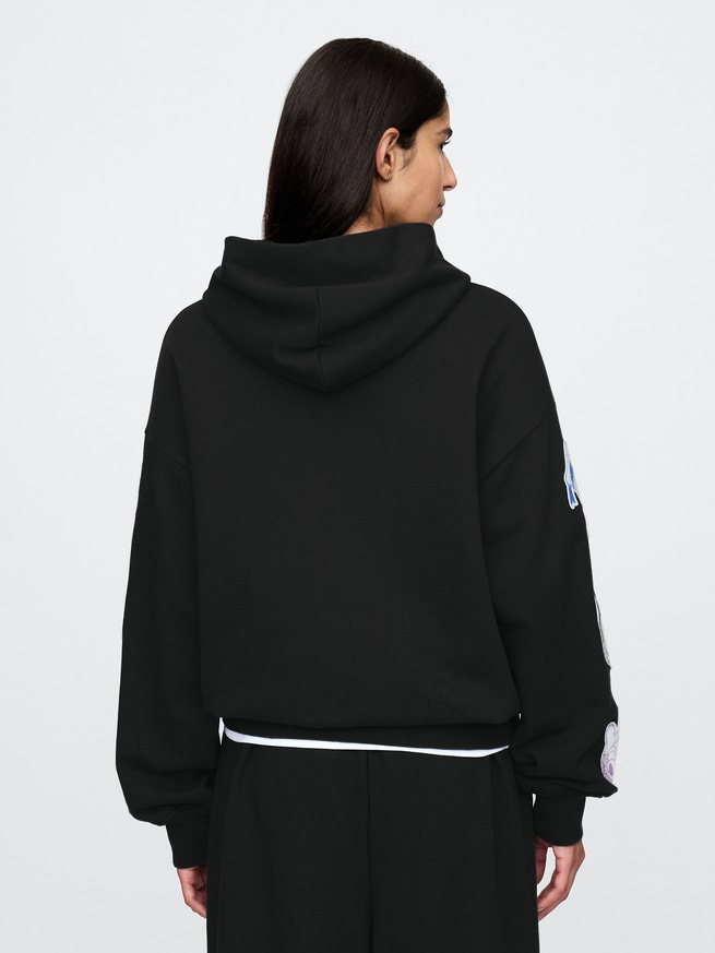 Gap × ディズニー オーバーサイズ GAPロゴパーカー (大人)