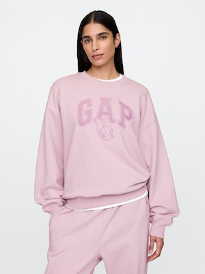 Gap × ディズニー オーバーサイズ GAPロゴ スウェット・トレーナー