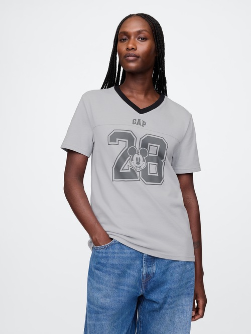 Gap × ディズニー バーシティスタイル GAPロゴTシャツ