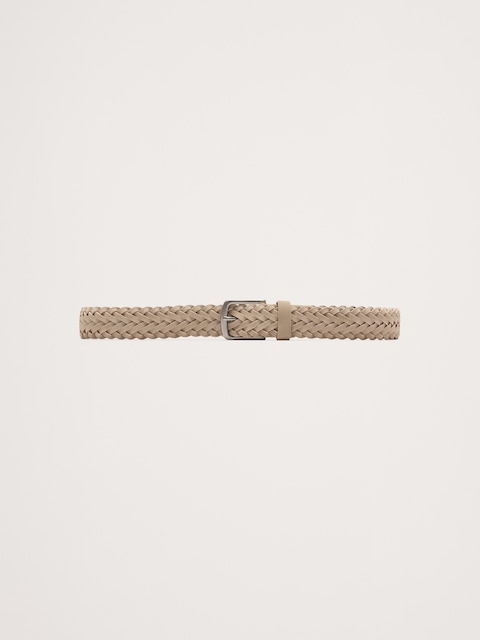 Braided Suede Belt