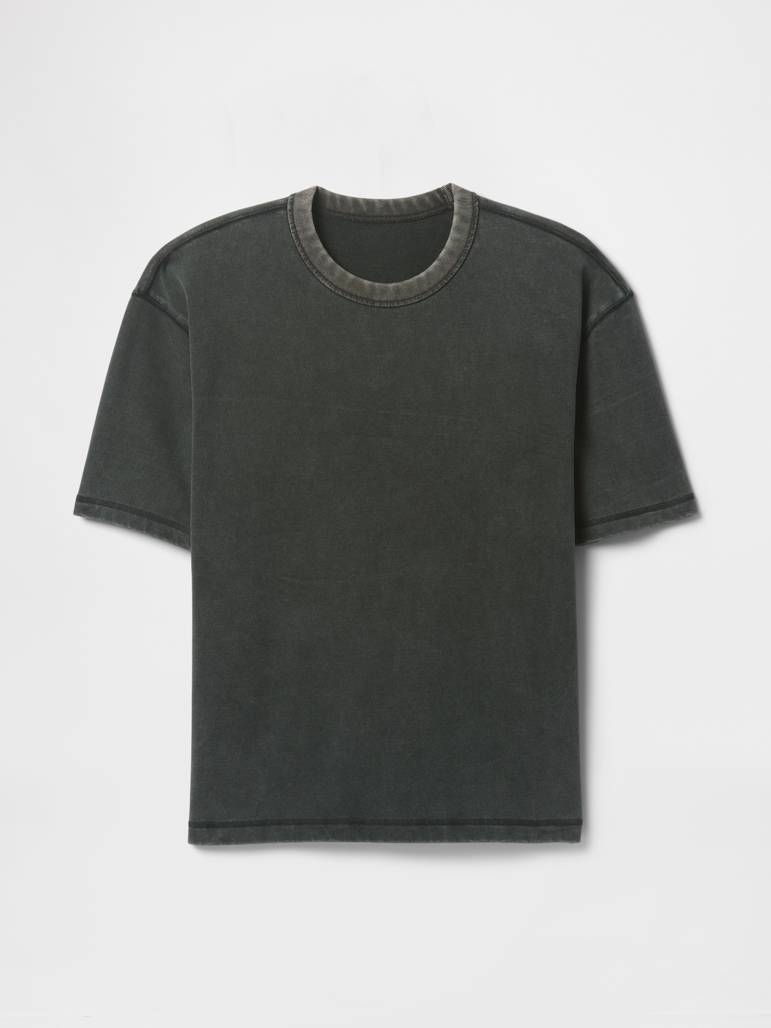ヘビーウェイト クロップドTシャツ-6