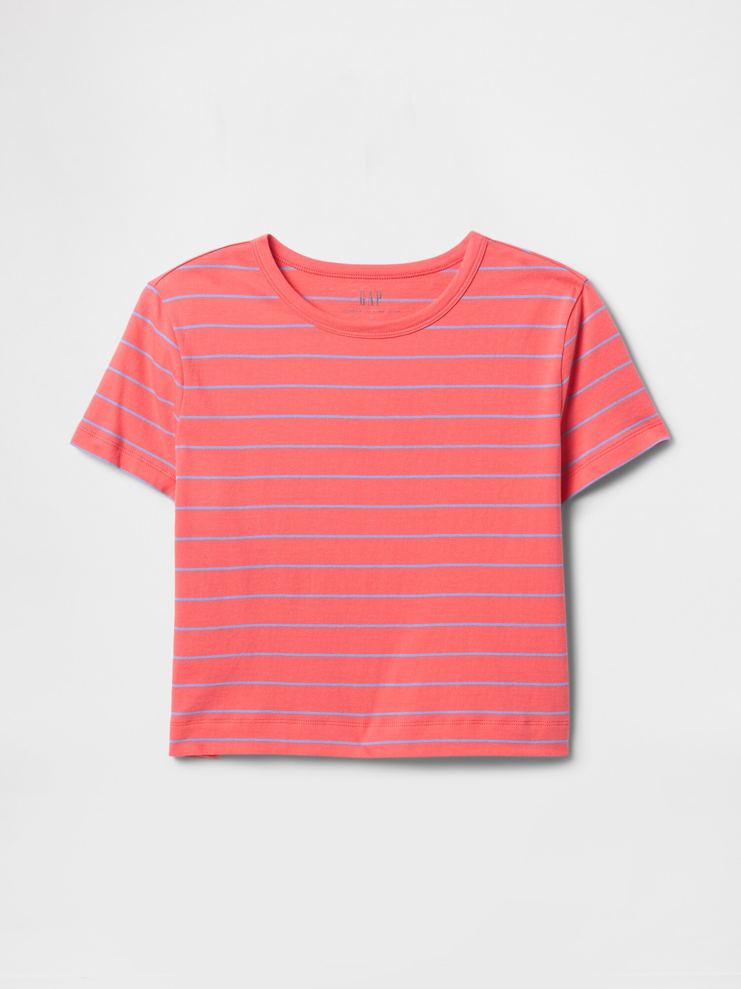 夏に大活躍♪クロップド Tシャツ（コットン） コットン100％ クロップドTシャツ（Tシャツ/カットソー