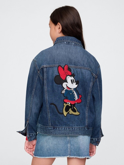 Gap × ディズニー ミニーマウス アイコン デニムジャケット (キッズ)