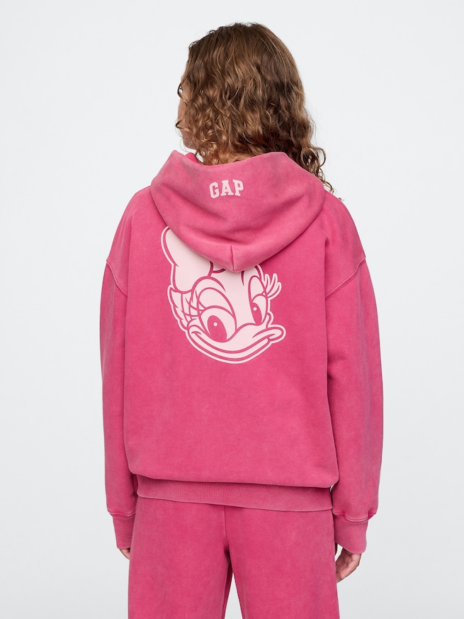 Gap × ディズニー ヴィンテージソフト GAPロゴ パーカー-2