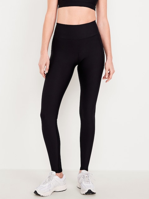 LEGGING POWERSOFT PLEINE LONGUEUR À TAILLE HAUTE À POCHE, ENTREJAMBE DE 79 CM