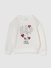 GapKids | ピーナッツ オーバーサイズ バレンタイン GAPロゴ スウェット・トレーナー-0