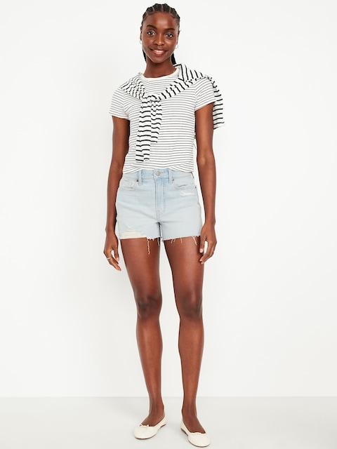 High-Waisted OG Jean Cut-Off Shorts