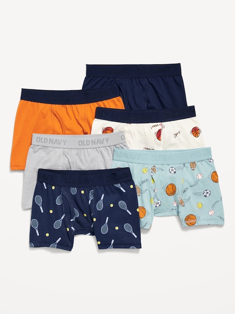 Boxer-Briefs Underwear 6-Pack for Boys