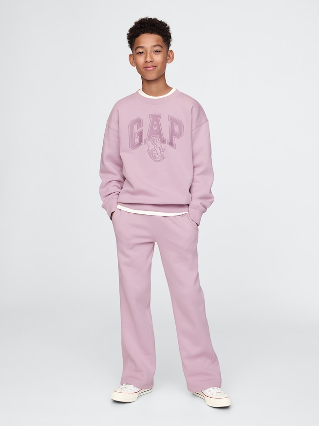 Gap × ディズニー ヴィンテージソフト GAPロゴ スウェットパンツ (キッズ)-4