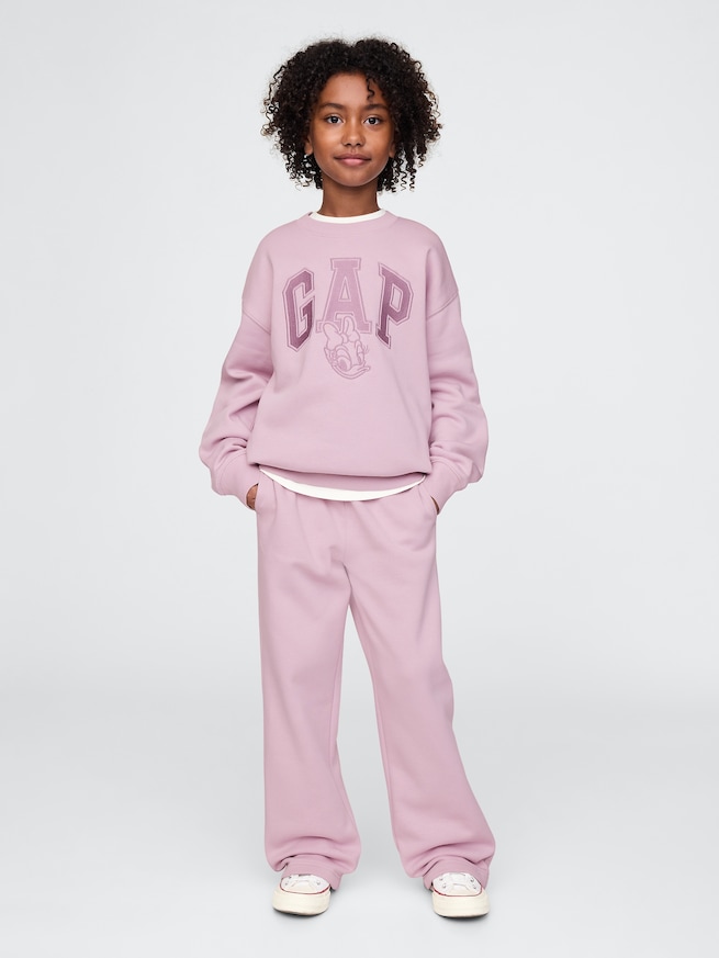 Gap × ディズニー ヴィンテージソフト GAPロゴ スウェットパンツ (キッズ)-1