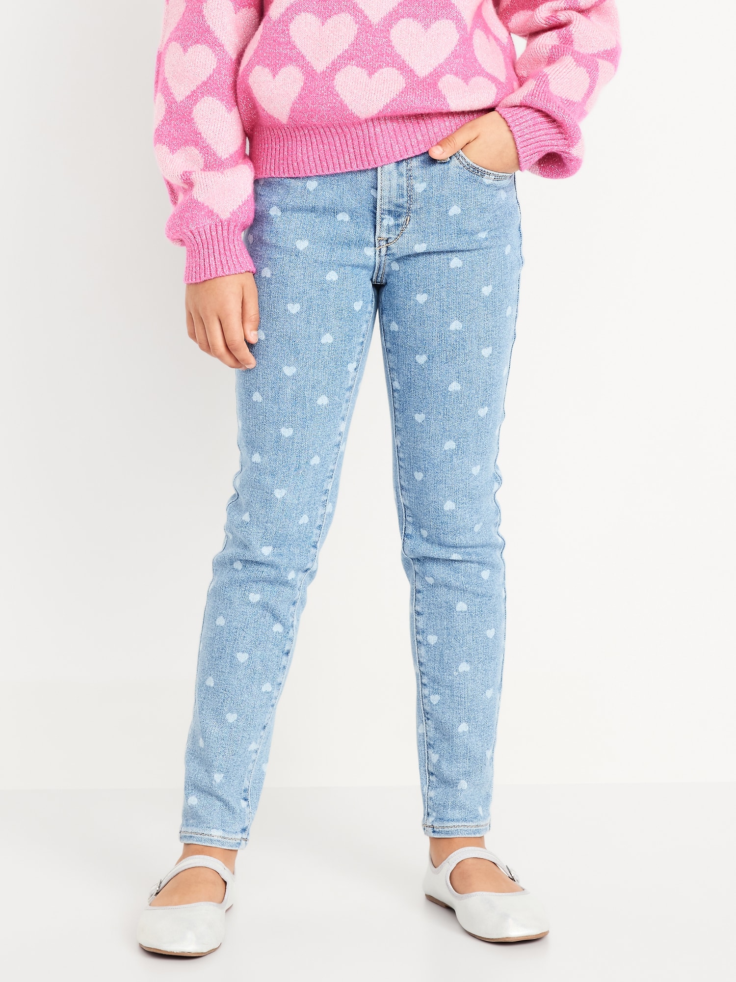 JEGGING ROCKSTAR À EXTENSIBILITÉ 360° À TAILLE HAUTE POUR FILLE