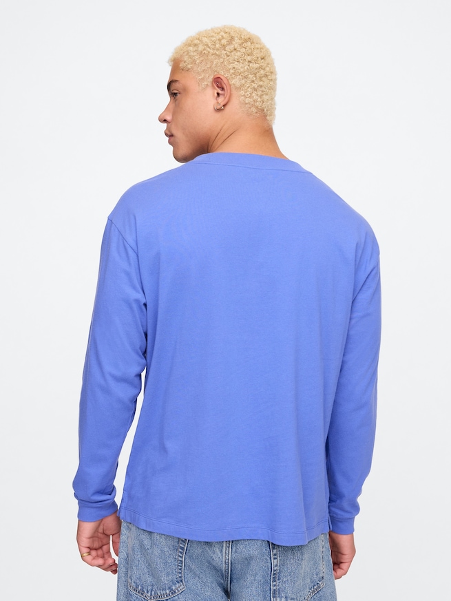 ヴィンテージソフト ボクシー ポケットTシャツ-1