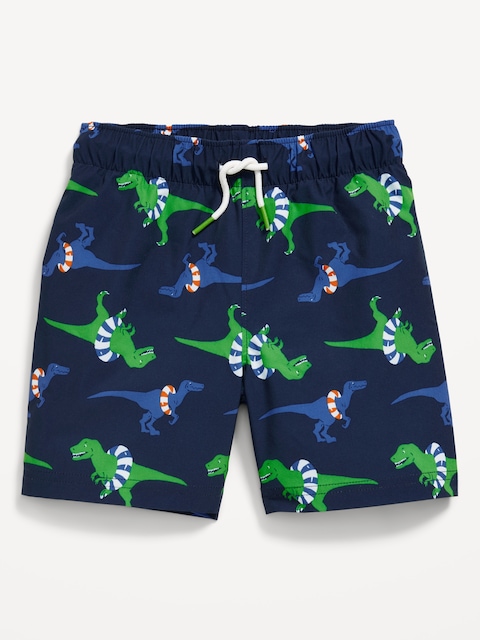 Printed Swim Trunks for Toddler Boys
