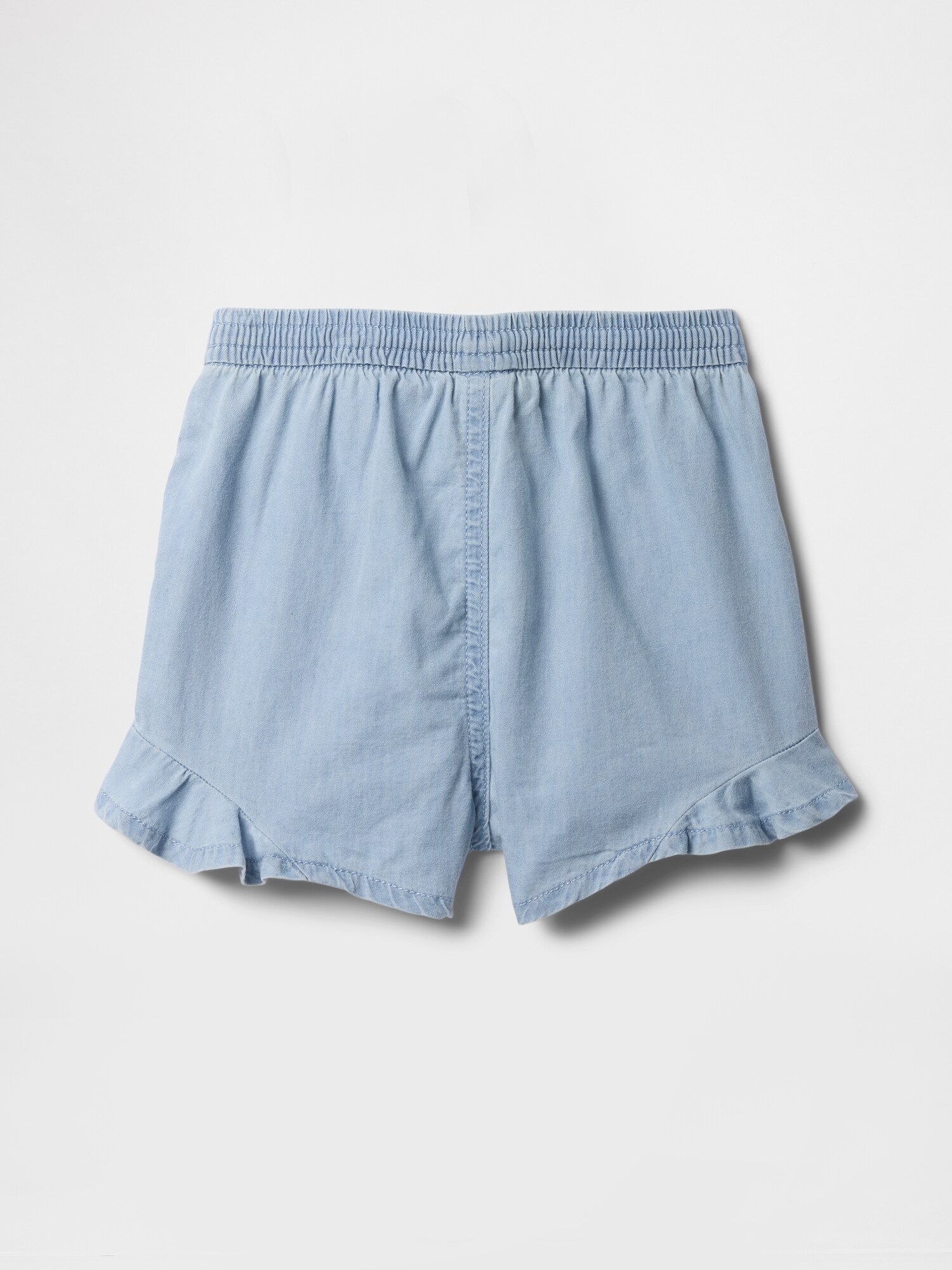 babyGap ツイル ラッフルフリル プルオン ショートパンツ-1
