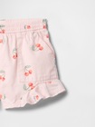 babyGap ツイル ラッフルフリル プルオン ショートパンツ-2