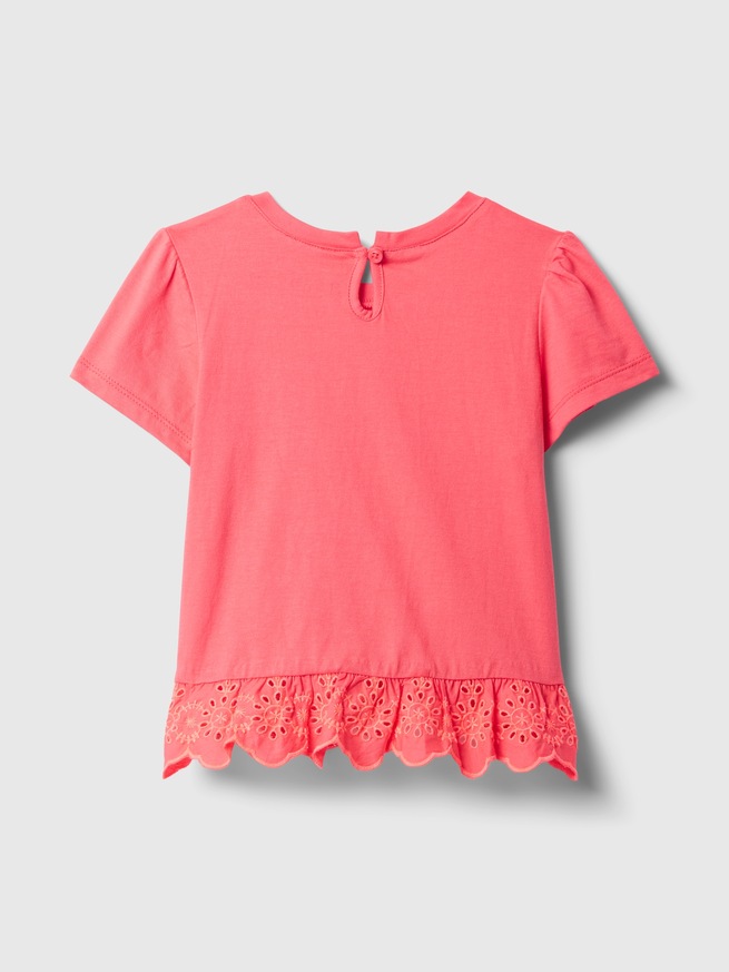 babyGap アイレット ペプラムTシャツ-1