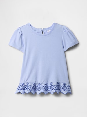 babyGap アイレット ペプラムTシャツ