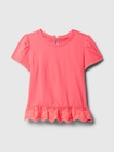 babyGap アイレット ペプラムTシャツ-0