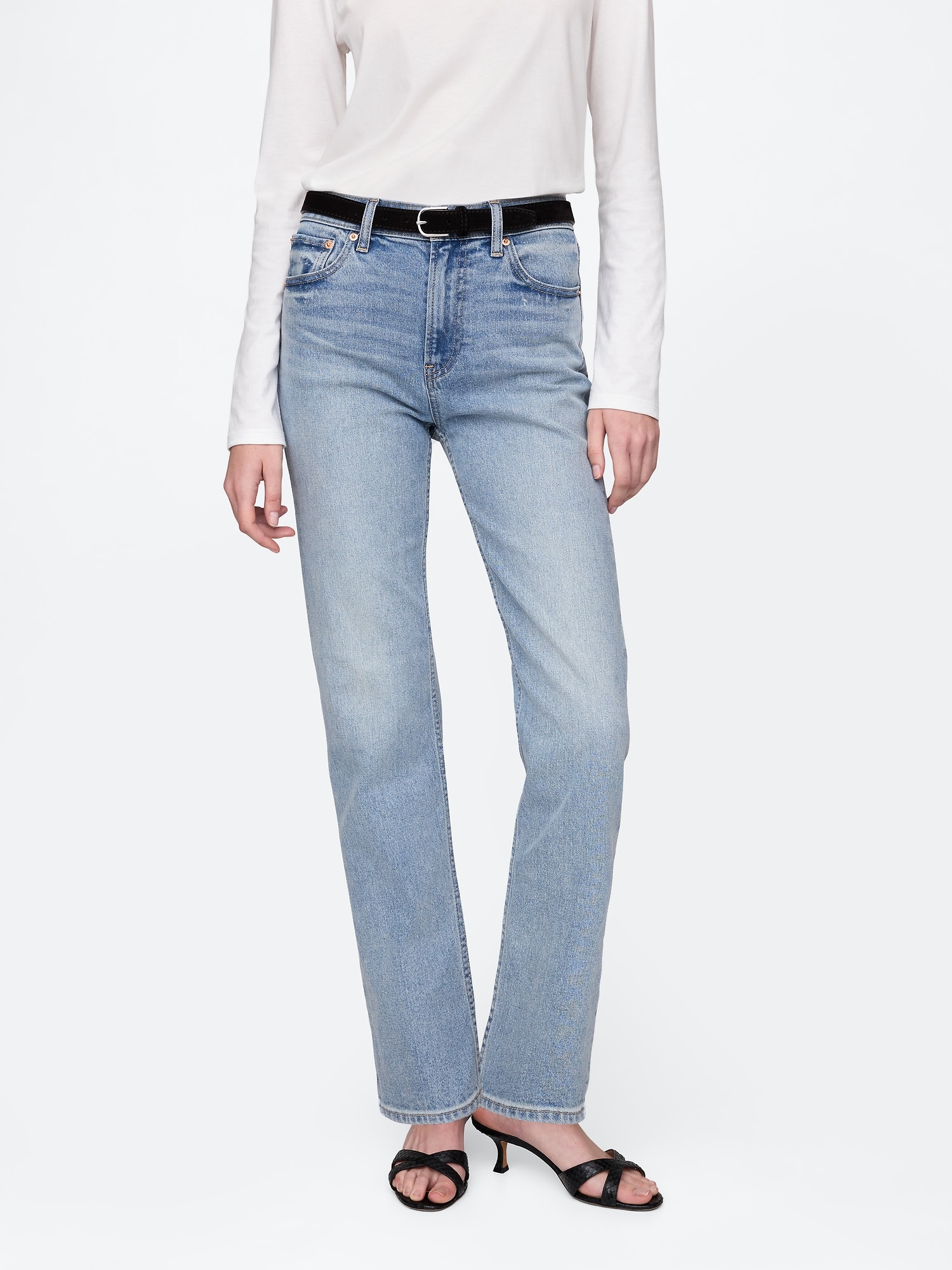 High Rise ’90s Slim Straight Jeans