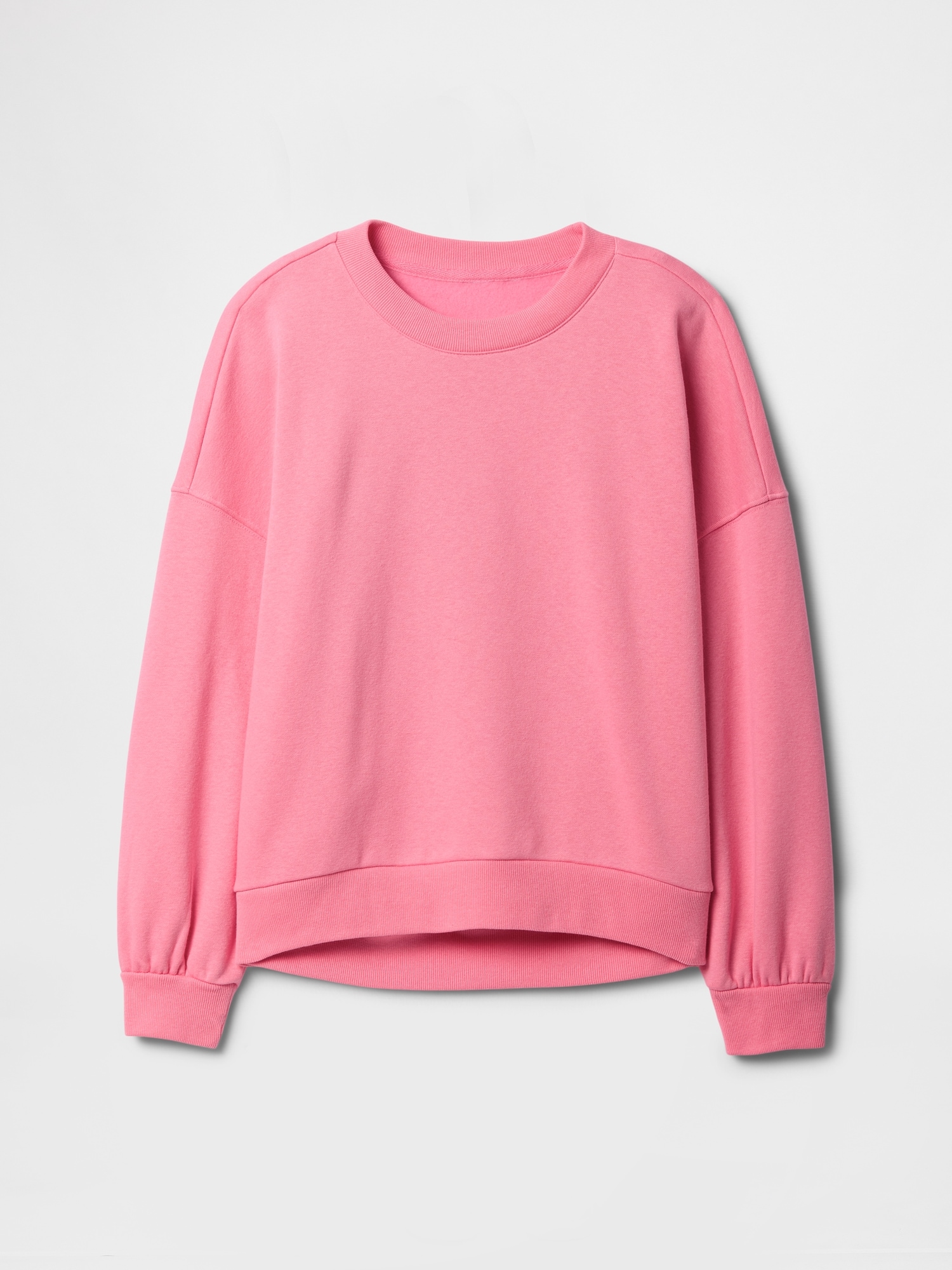 Kids Oversized Fleece Sweatshirt