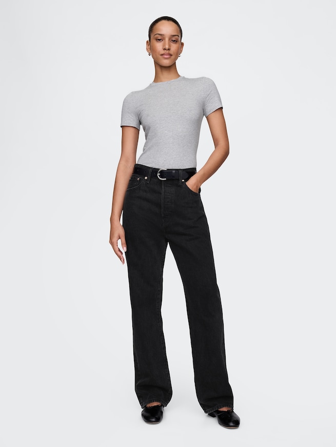 クロースニット ジャージーTシャツ-2