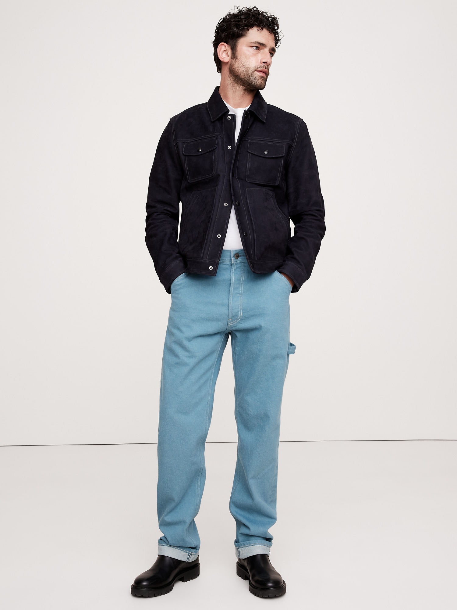 Straight Selvedge Utility Jean