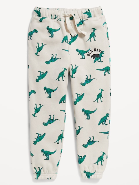 PANTALON DE JOGGING EN COTON OUATÉ À LOGO POUR TOUT-PETIT GARÇON
