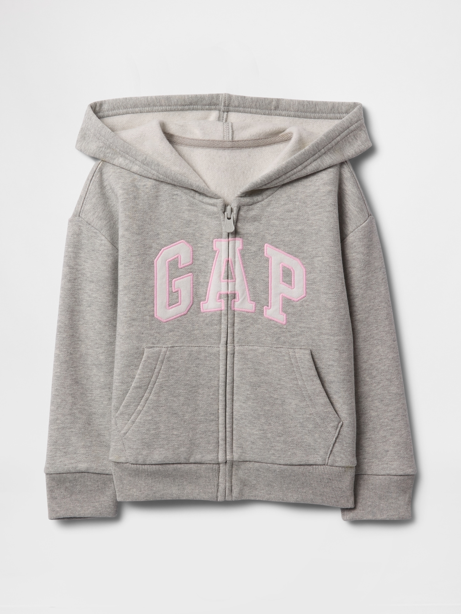 Babygap リラックス Gapロゴ ジップアップパーカー